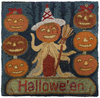 Halloween Treat Rug Kit or Pattern