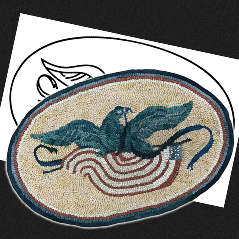 Let Freedom Ring Rug Pattern